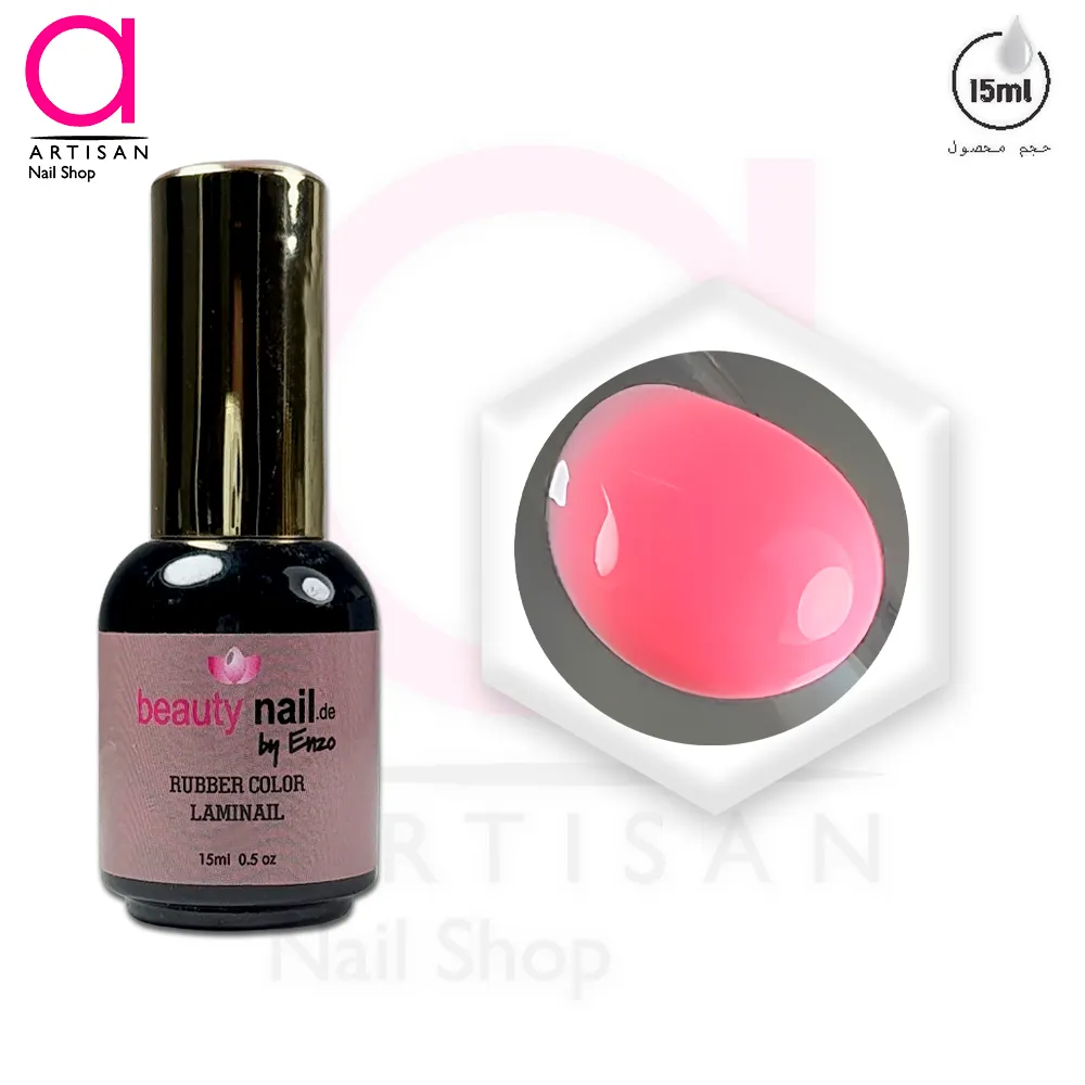 تصویر  رابر بیس (لمینت) کاشت ناخن کد 6 بیوتی نیل beauty nail