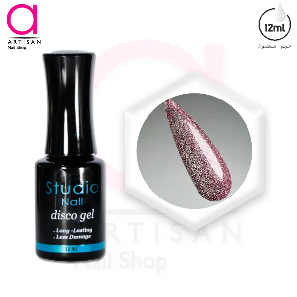 تصویر  لاک ژل دیسکو کد 11 استودیو Studio