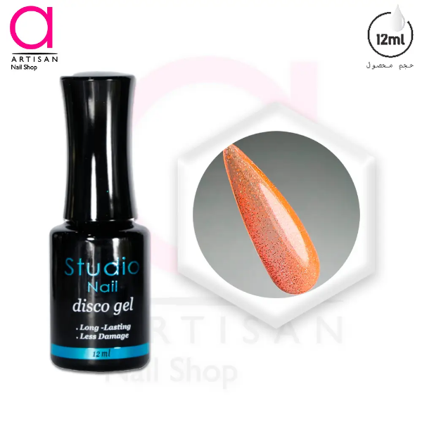 تصویر  لاک ژل دیسکو کد 17 استودیو Studio