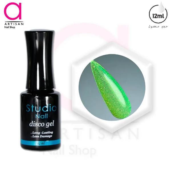 تصویر  لاک ژل دیسکو کد 20 استودیو Studio