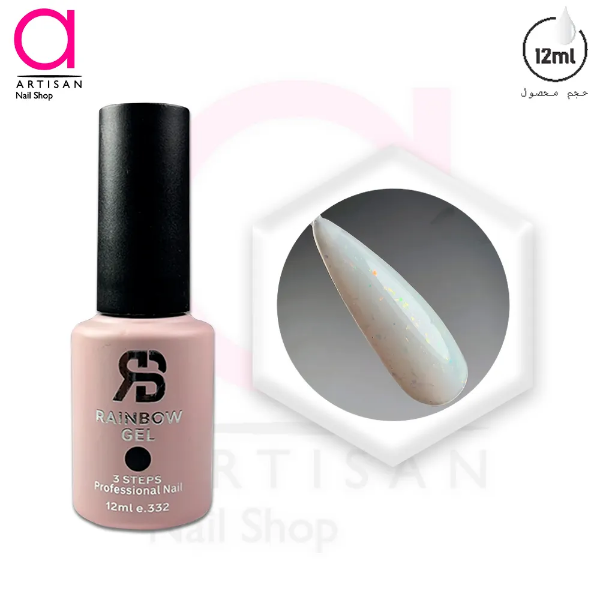 تصویر  لاک ژل نوود شاین کد 298 رینبو Rainbow