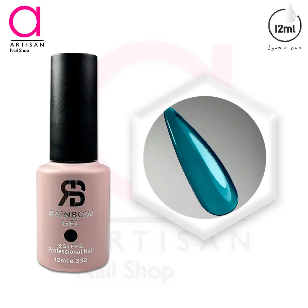 تصویر  لاک ژل آبنباتی کد 75 رینبو Rainbow