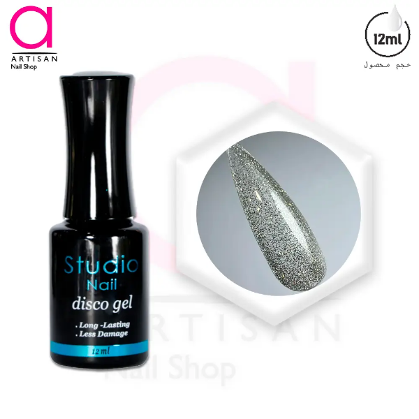 تصویر  لاک ژل دیسکو کد 6 استودیو Studio