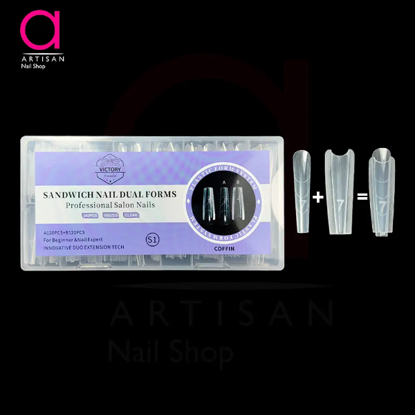 تصویر  قالب ساندویچی کاشت ژل ناخن  Victory S1