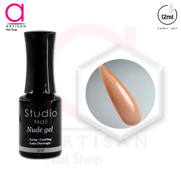 تصویر  لاک ژل بیس نود کد 9 استودیو Studio