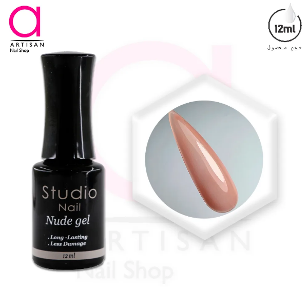 تصویر  لاک ژل بیس نود کد 10 استودیو Studio