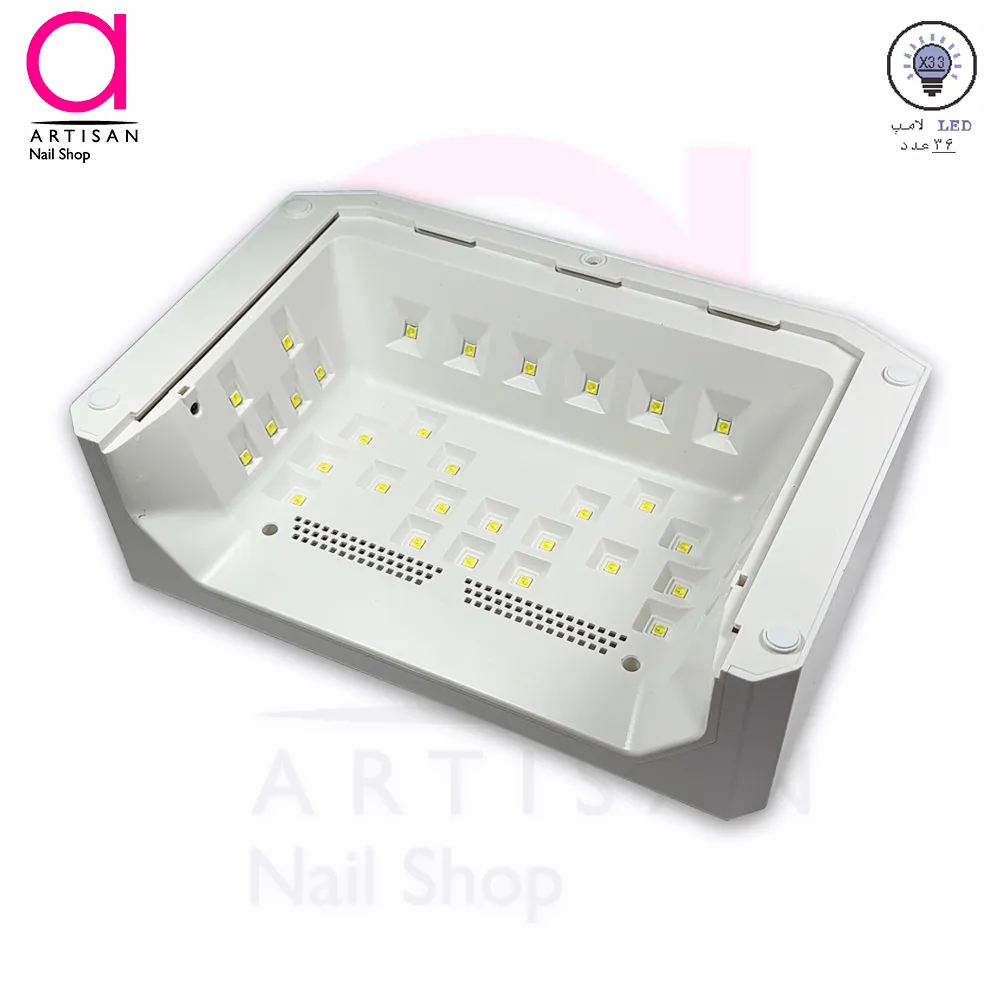 تصویر  دستگاه یووی ال ای دی (LED-UV) کاشت ناخن ای ام مدل EM H18 Plus