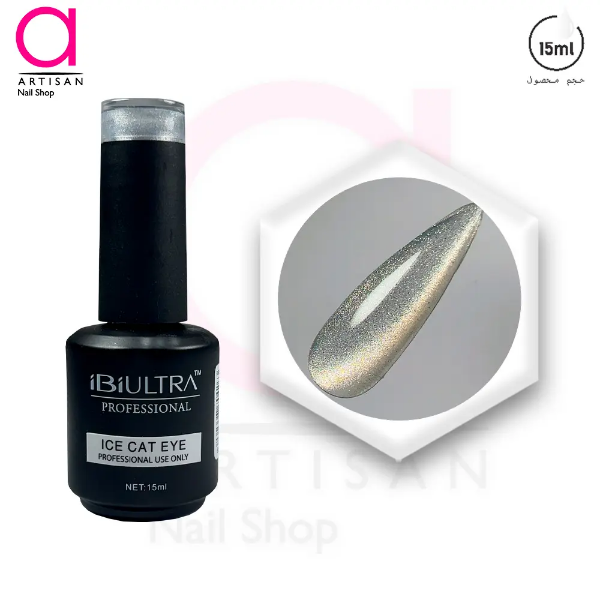 تصویر  لاک ژل آیس سرامیکی کد 1 آی بی آی Ibi