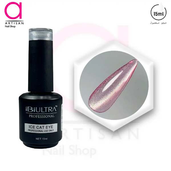 تصویر  لاک ژل آیس سرامیکی کد 6 آی بی آی Ibi