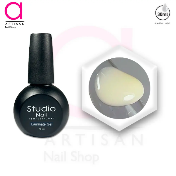 تصویر  رابر بیس (لمینت) کاشت ناخن30 میل white 2 استودیو Studio