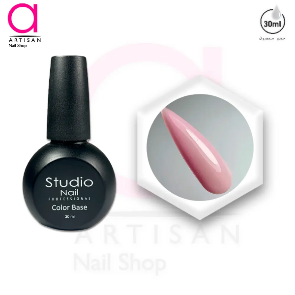 تصویر  لاک ژل بیس 30 میل کد 10 استودیو Studio