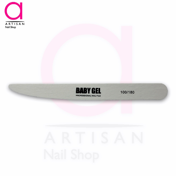 تصویر  سوهان دستی مانیکور ناخن 100/180 بیبی ژل Baby Gel