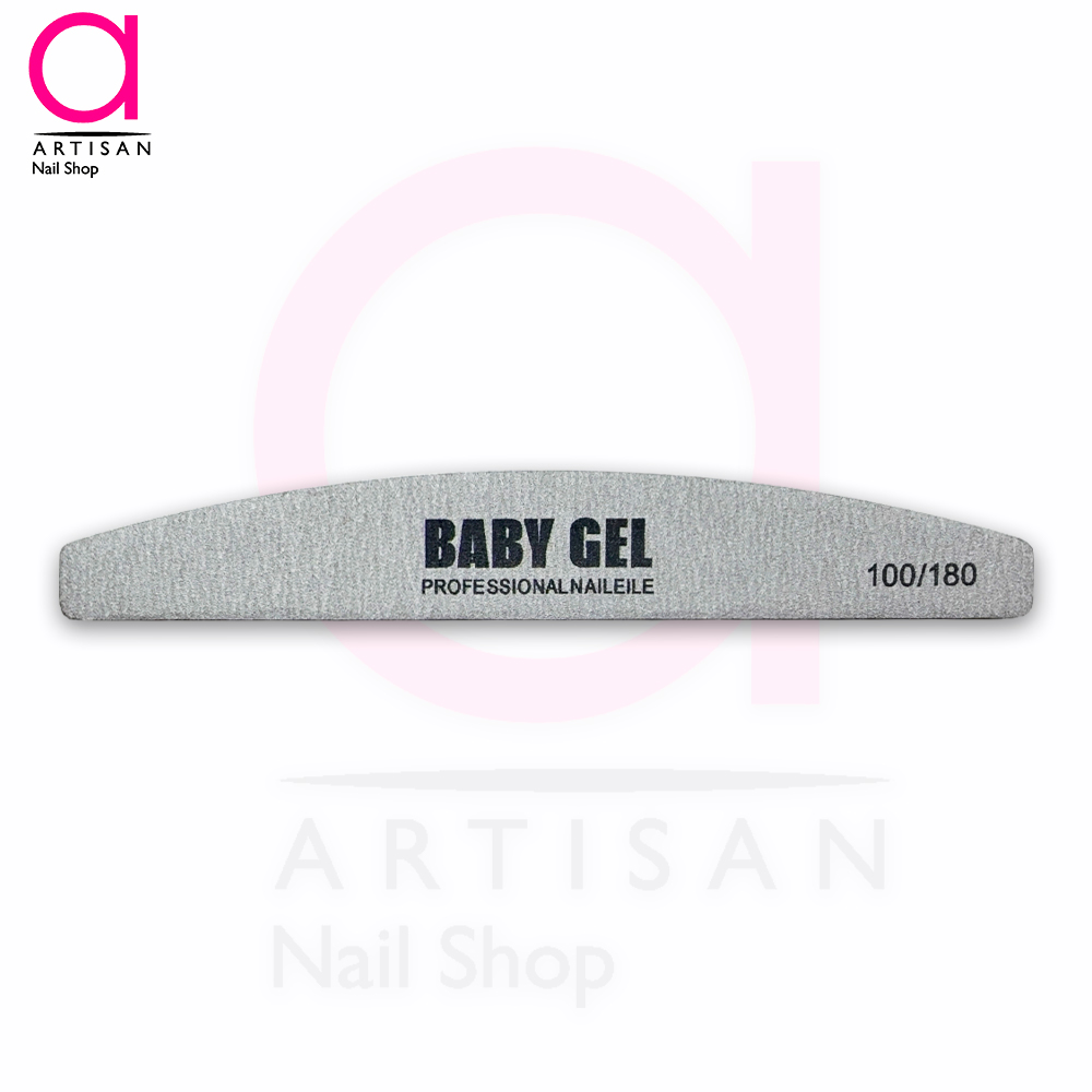 تصویر  سوهان دستی ناخن 100/180 بیبی ژل Baby Gel