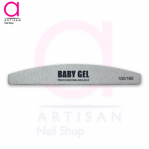 تصویر  سوهان دستی ناخن 100/180 بیبی ژل Baby Gel