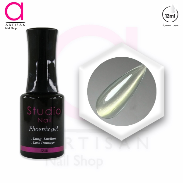 تصویر  لاک ژل آیس سرامیکی فونیکس کد 11 استودیو Studio