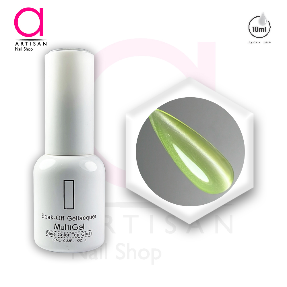تصویر  لاک ژل آیس سرامیکی کد 17 مولتی ژل Multi Gel
