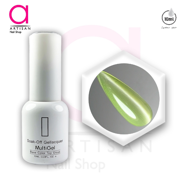 تصویر  لاک ژل آیس سرامیکی کد 17 مولتی ژل Multi Gel