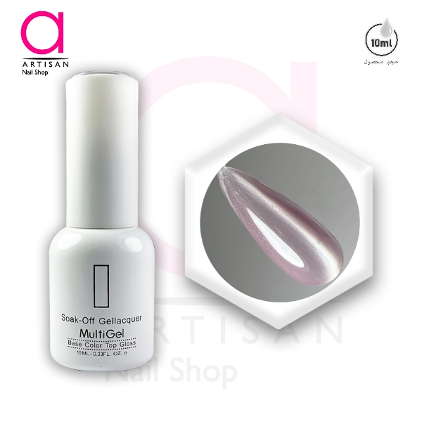 تصویر  لاک ژل آیس سرامیکی کد 20 مولتی ژل Multi Gel