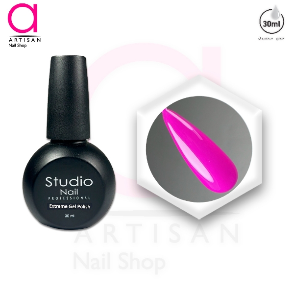 تصویر  لاک ژل purple استودیو Studio