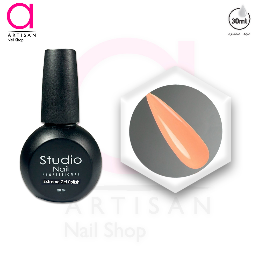 تصویر  لاک ژل orange استودیو Studio