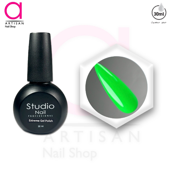 تصویر  لاک ژل green استودیو Studio