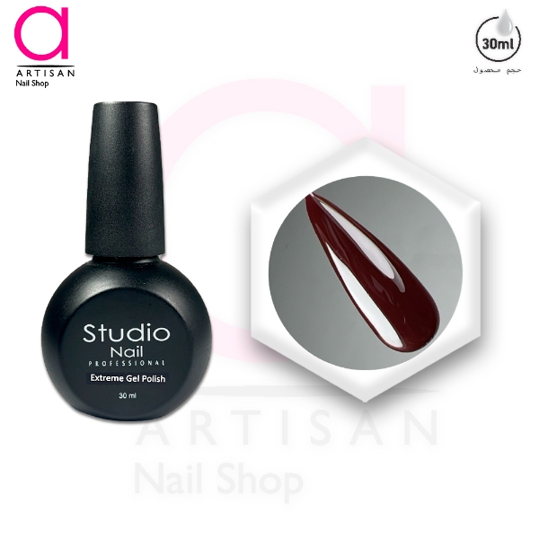 تصویر  لاک ژل mahogani استودیو Studio