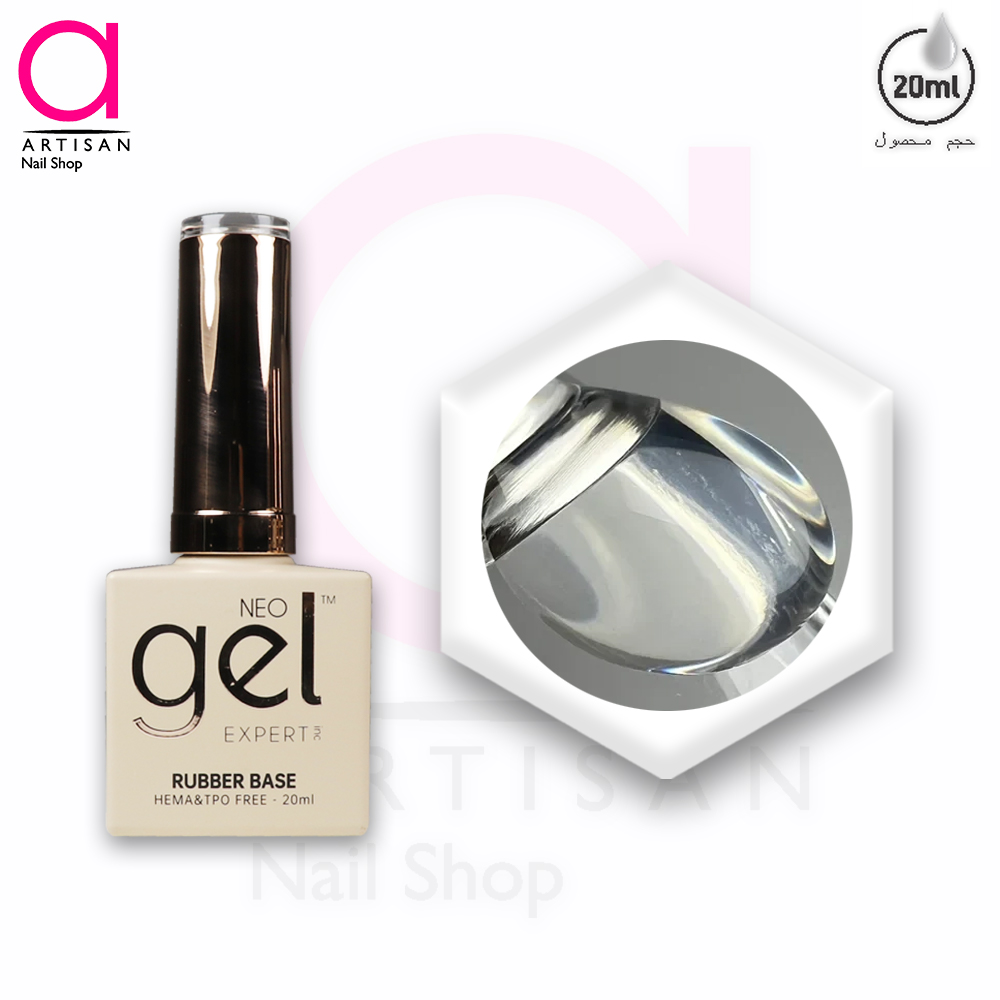 تصویر  رابر بیس کاشت ناخن کد 1 نئو ژل Neo Gel