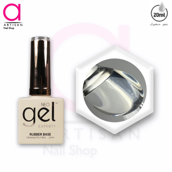 تصویر  رابر بیس کاشت ناخن کد 1 نئو ژل Neo Gel