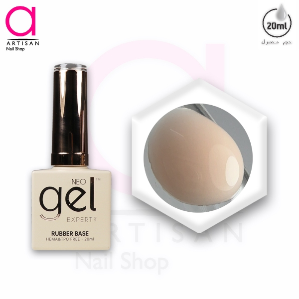 تصویر  رابر بیس کاشت ناخن کد 4 نئو ژل Neo Gel