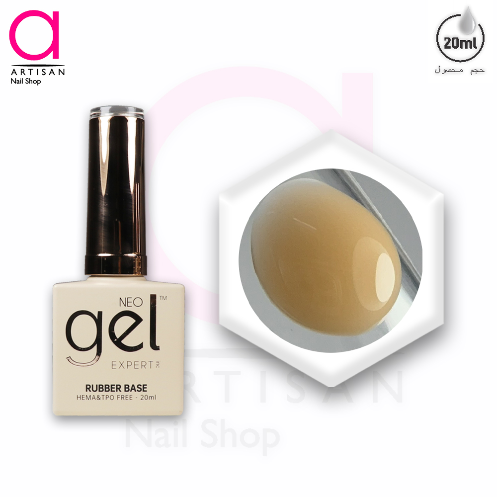 تصویر  رابر بیس کاشت ناخن کد 6 نئو ژل Neo Gel