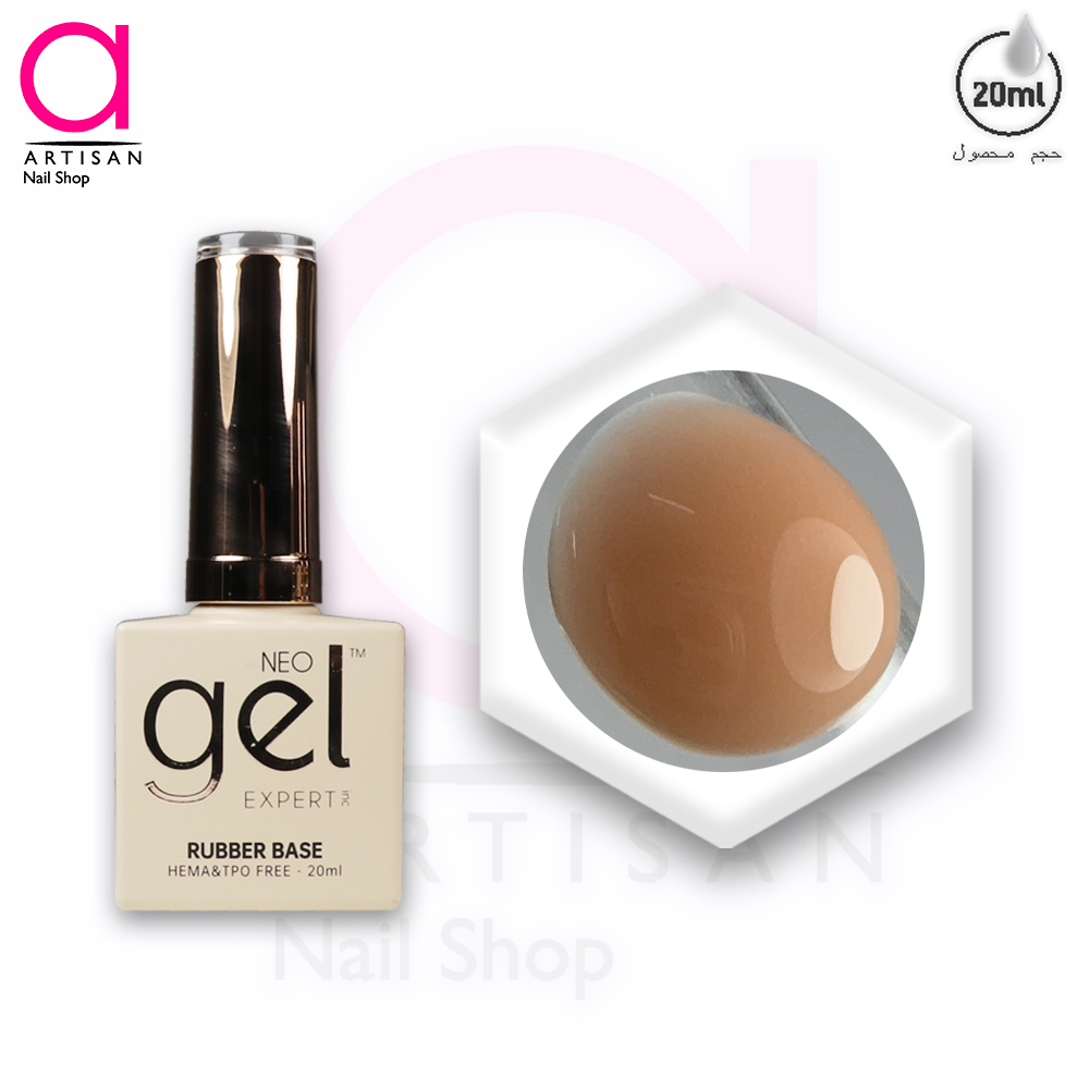 تصویر  رابر بیس کاشت ناخن کد 7 نئو ژل Neo Gel