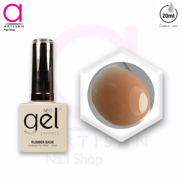 تصویر  رابر بیس کاشت ناخن کد 7 نئو ژل Neo Gel