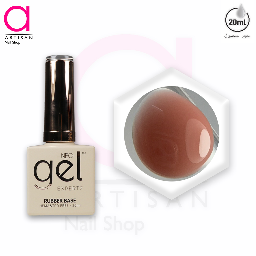 تصویر  رابر بیس کاشت ناخن کد 9 نئو ژل Neo Gel