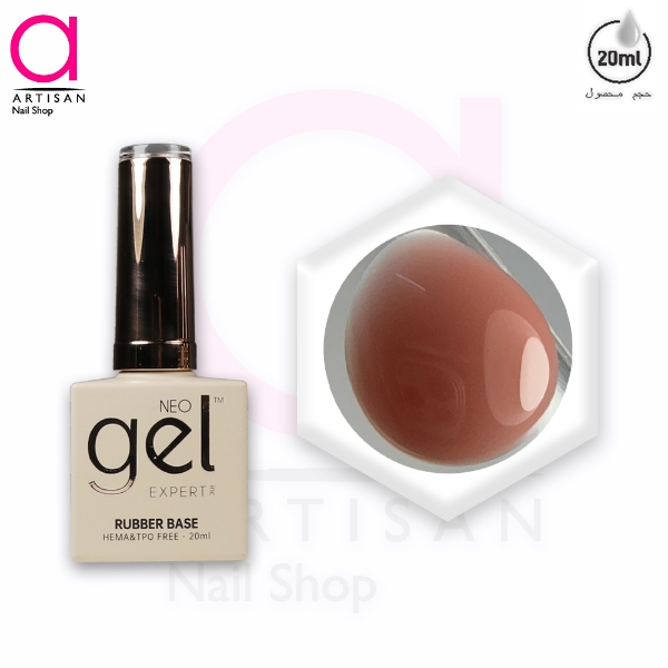 تصویر  رابر بیس کاشت ناخن کد 9 نئو ژل Neo Gel