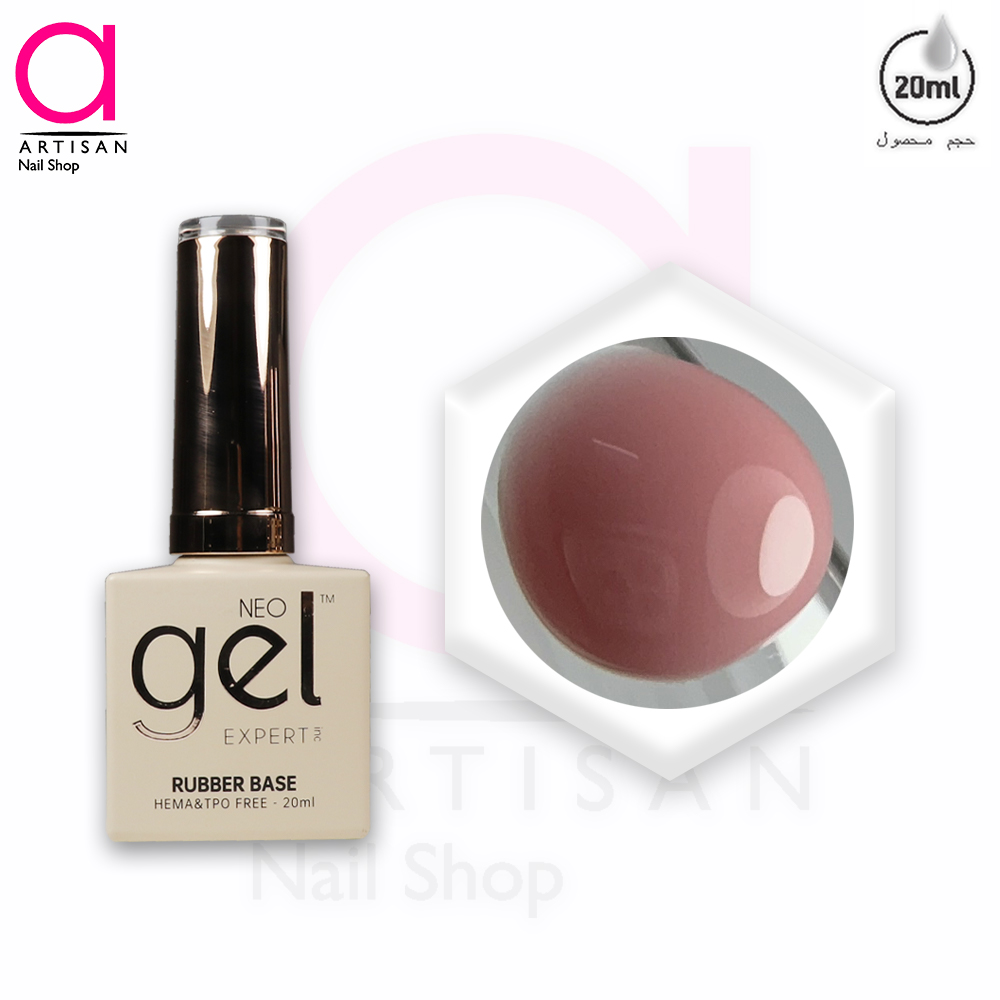 تصویر  رابر بیس کاشت ناخن کد 10 نئو ژل Neo Gel