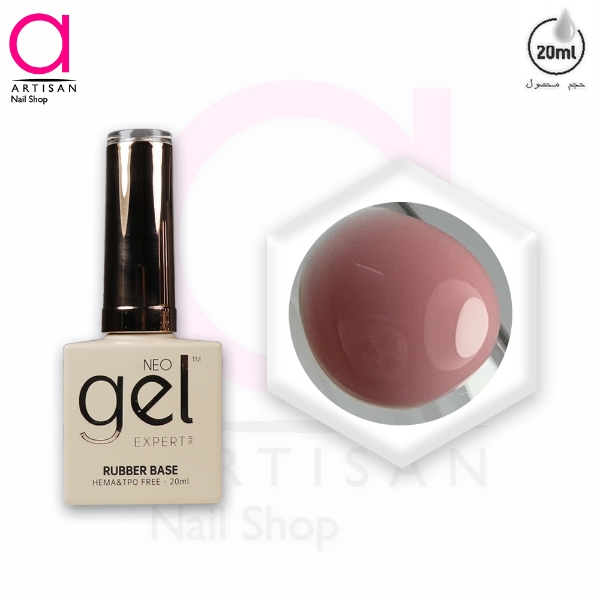 تصویر  رابر بیس کاشت ناخن کد 10 نئو ژل Neo Gel