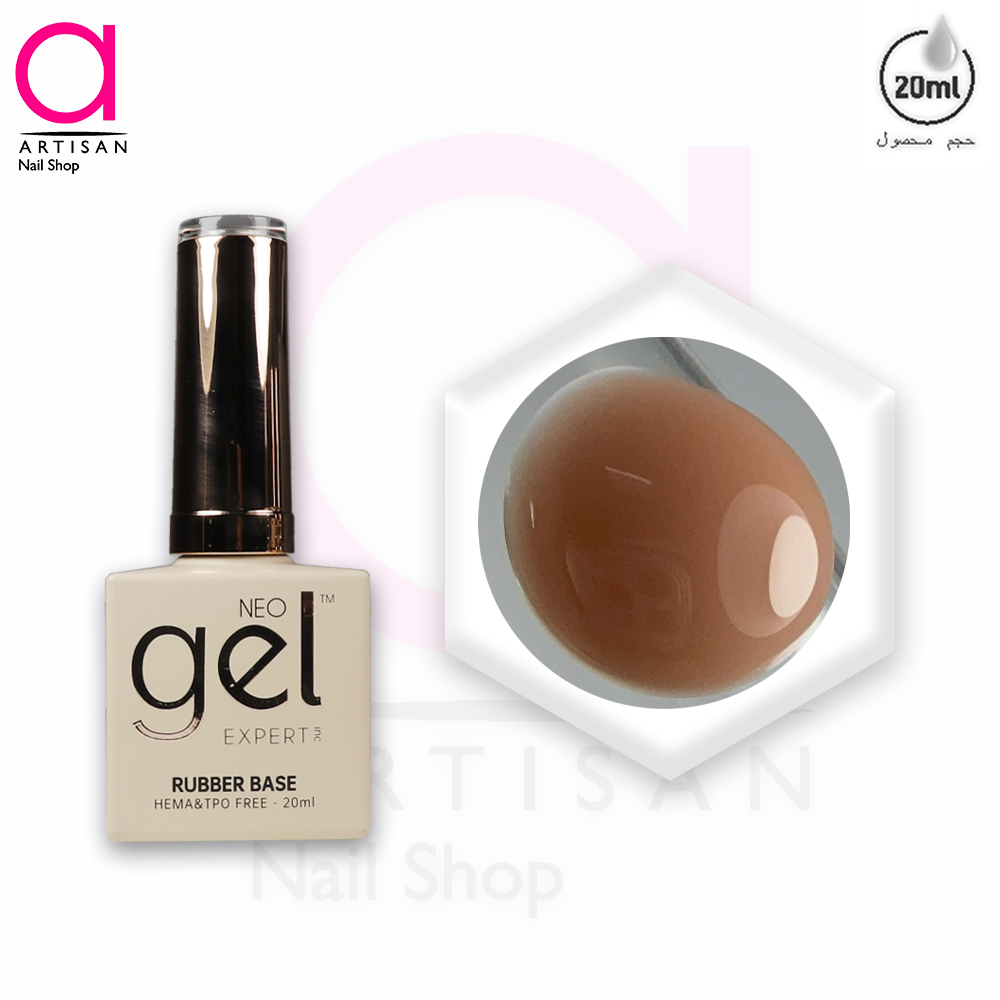 تصویر  رابر بیس کاشت ناخن کد 12 نئو ژل Neo Gel