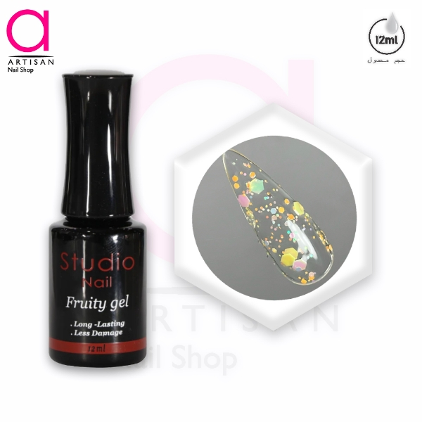 تصویر  لاک ژل میوه ای کد 13 استودیو Studio