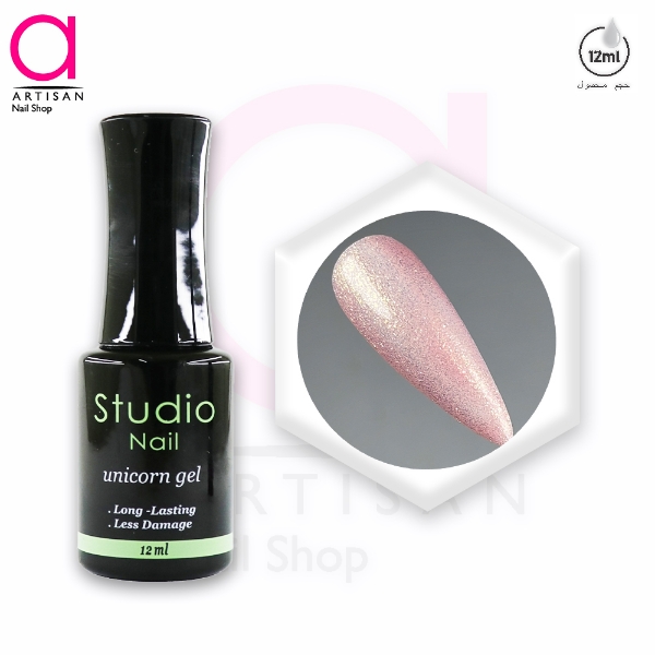 تصویر  لاک ژل یونیکورن کد 9 استودیو Studio
