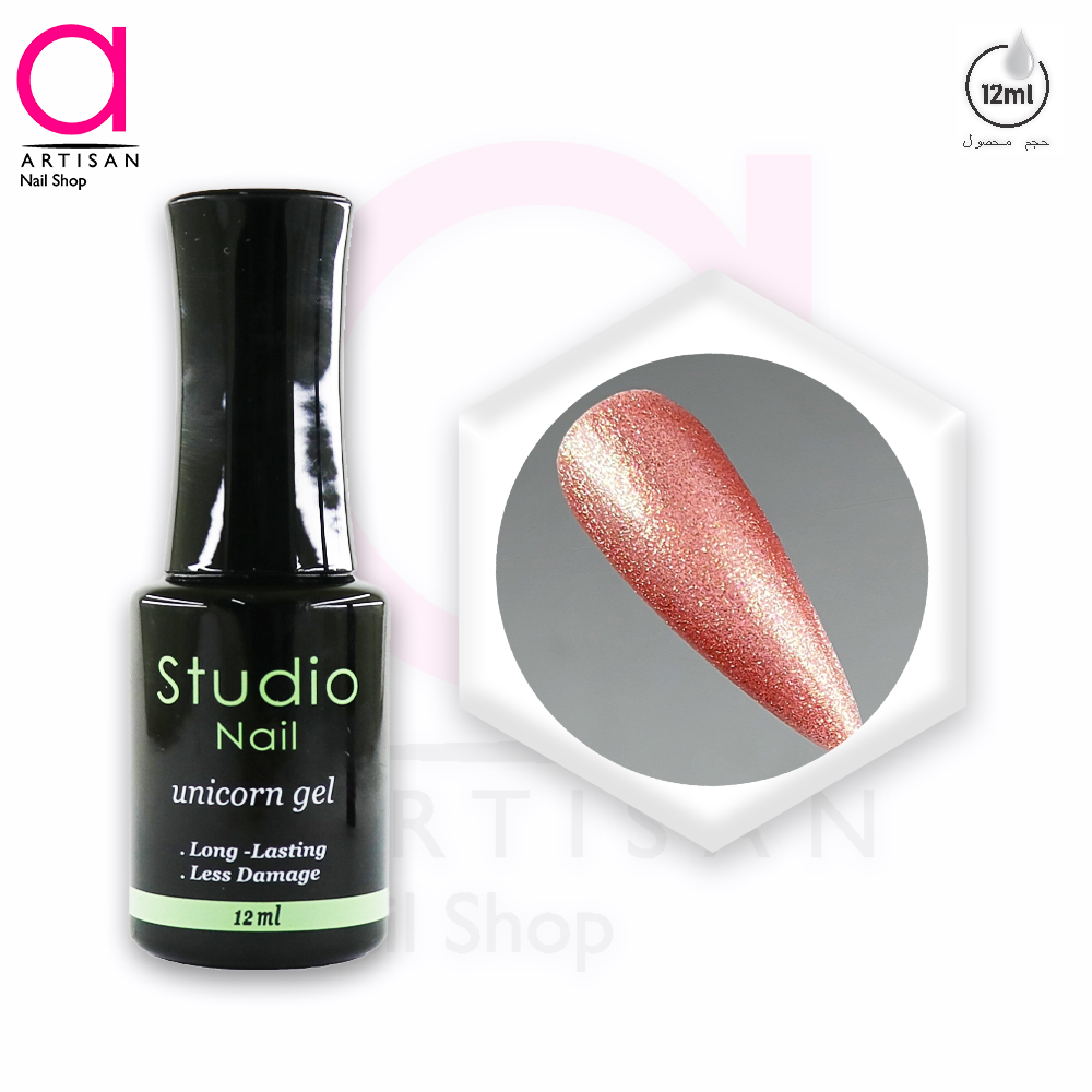 تصویر  لاک ژل یونیکورن کد 5 استودیو Studio
