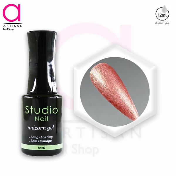 تصویر  لاک ژل یونیکورن کد 5 استودیو Studio