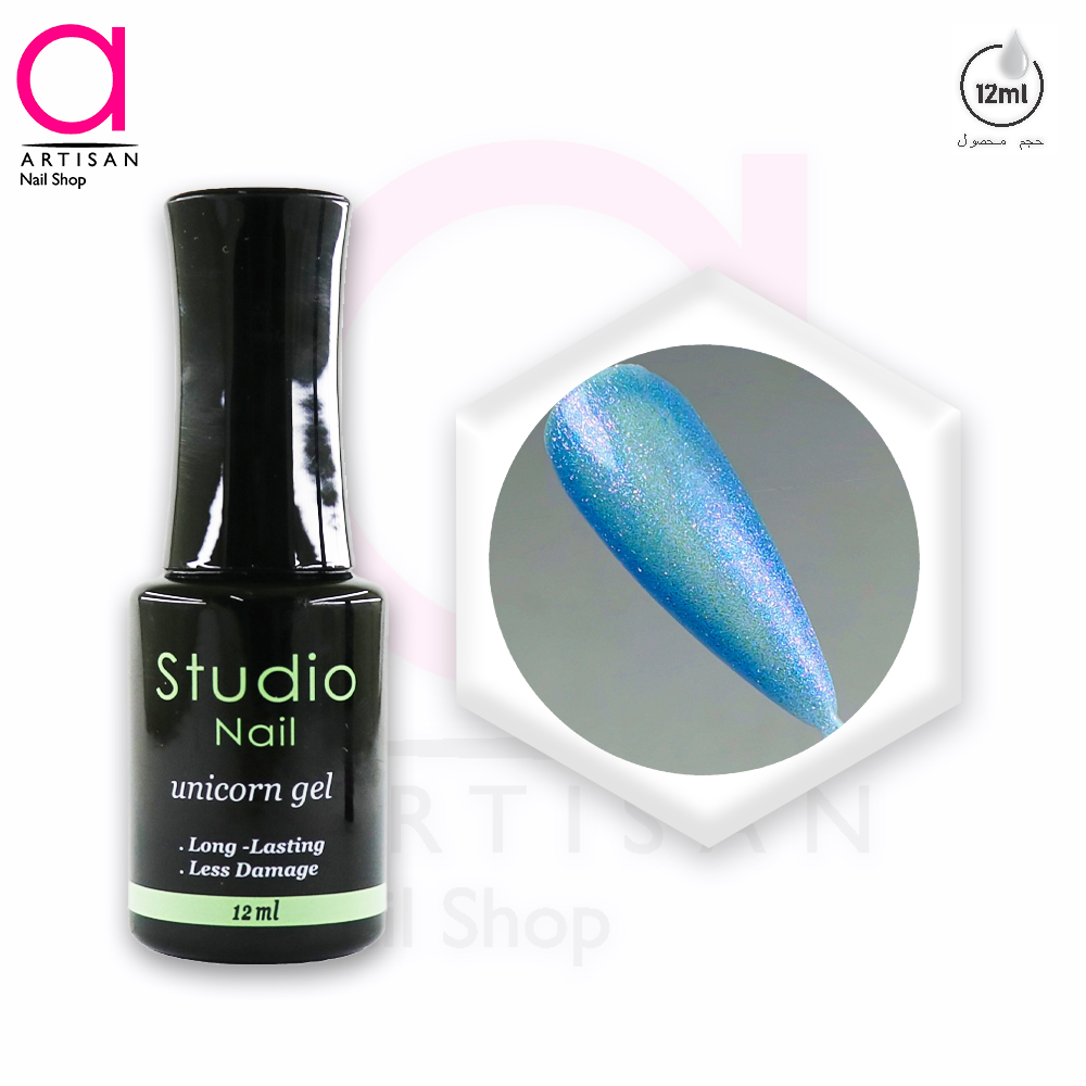 تصویر  لاک ژل یونیکورن کد 4 استودیو Studio