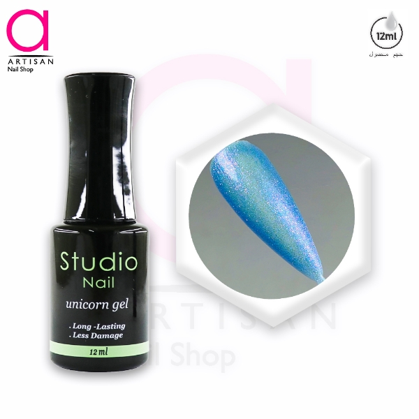 تصویر  لاک ژل یونیکورن کد 4 استودیو Studio