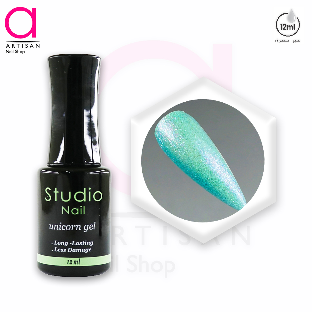 تصویر  لاک ژل یونیکورن کد 3 استودیو Studio