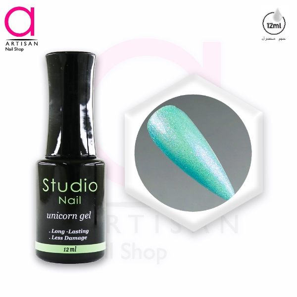 تصویر  لاک ژل یونیکورن کد 3 استودیو Studio