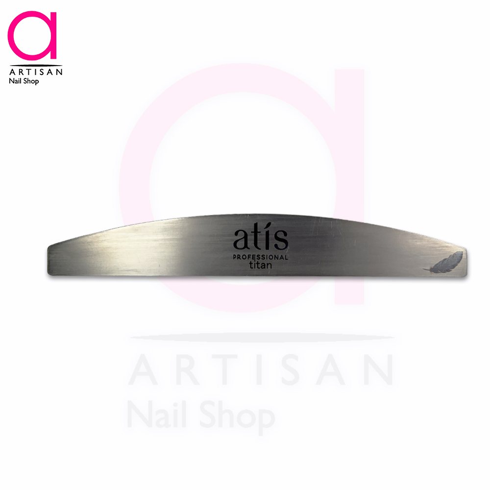 تصویر  بیس سوهان دستی فلزی کاشت ناخن آتیس atis