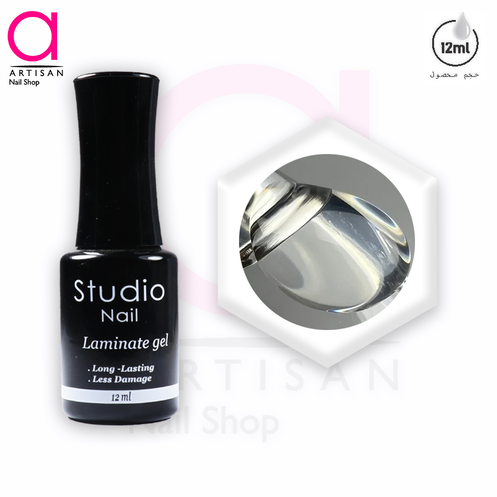 تصویر   رابر بیس (لمینت) کاشت ناخن کلییر 12 میل استودیو Studio