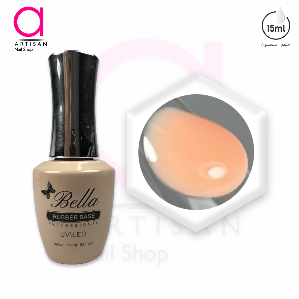 تصویر  رابر بیس(لمینت)کاشت ناخن کد 13 بلا Bella