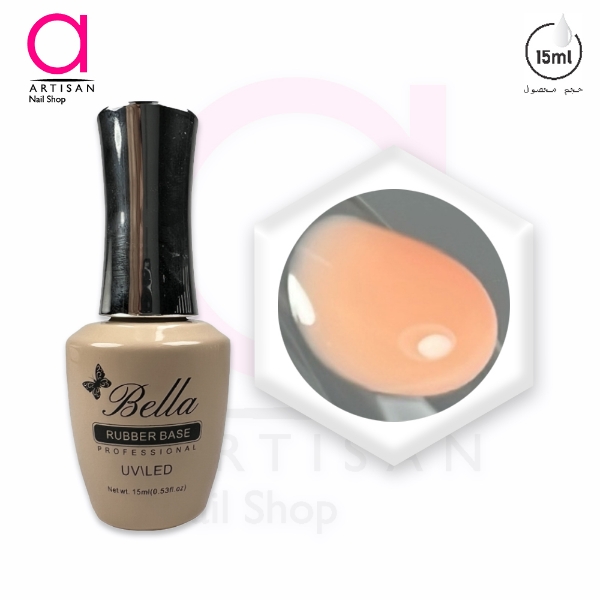 تصویر  رابر بیس(لمینت)کاشت ناخن کد 13 بلا Bella