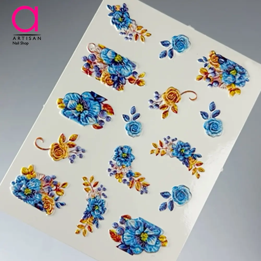 تصویر  لنز (اسلایدر روسی برجسته) کاشت ناخن کد 32